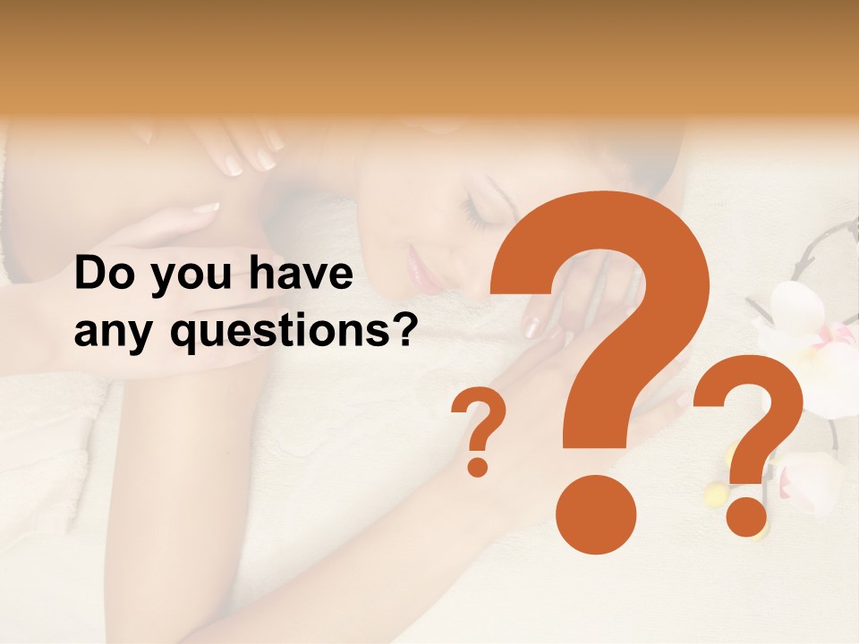 Isolated Healthy Naked PowerPoint Template