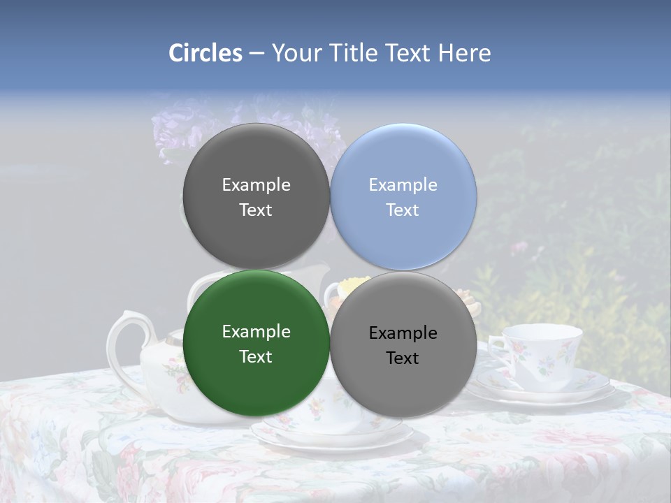 Summer Alfresco Relaxing PowerPoint Template