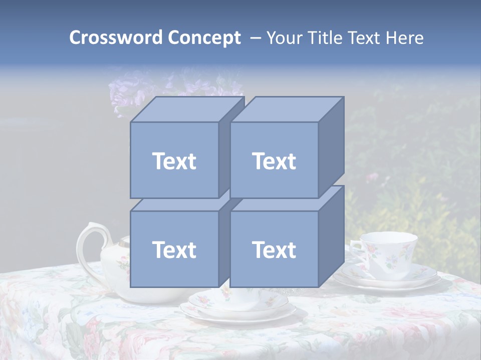 Summer Alfresco Relaxing PowerPoint Template