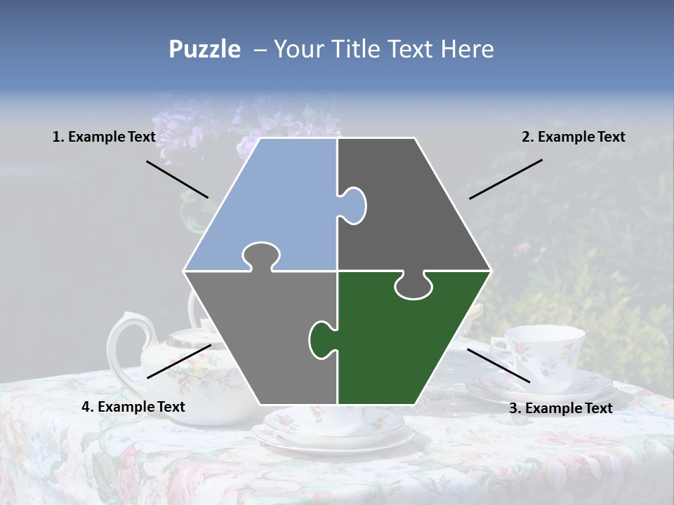 Summer Alfresco Relaxing PowerPoint Template