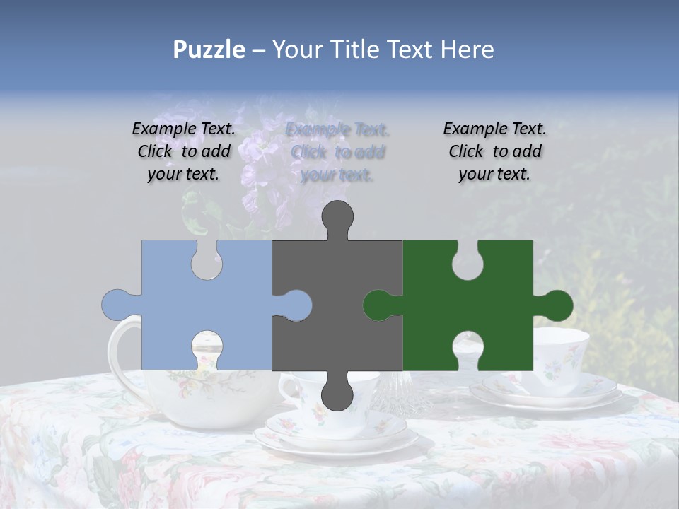 Summer Alfresco Relaxing PowerPoint Template