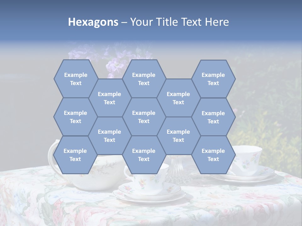 Summer Alfresco Relaxing PowerPoint Template