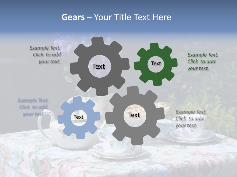 Summer Alfresco Relaxing PowerPoint Template