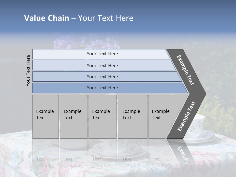 Summer Alfresco Relaxing PowerPoint Template