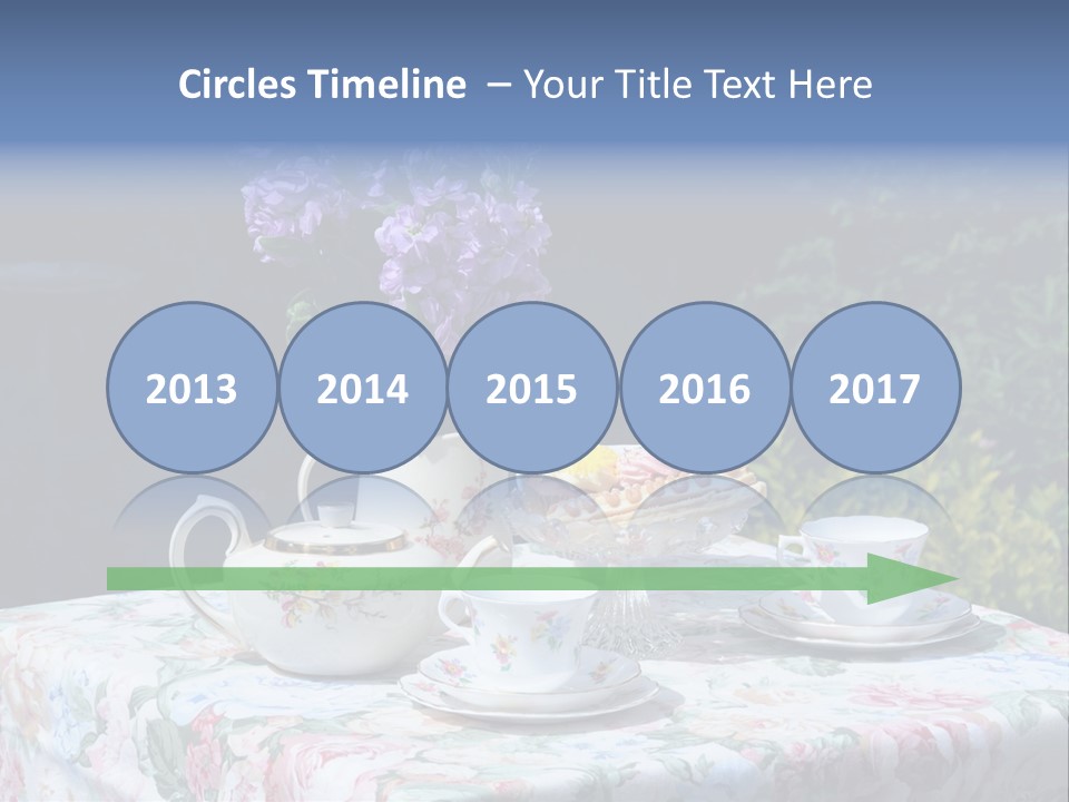 Summer Alfresco Relaxing PowerPoint Template