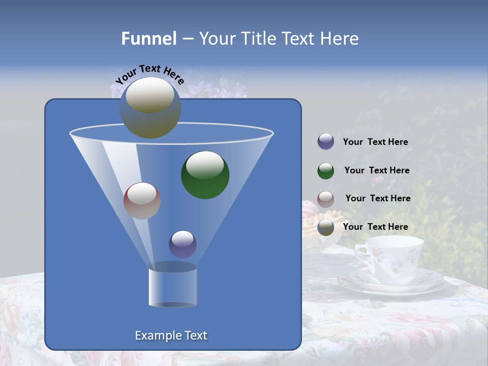 Summer Alfresco Relaxing PowerPoint Template