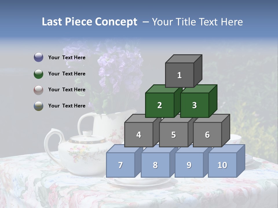 Summer Alfresco Relaxing PowerPoint Template