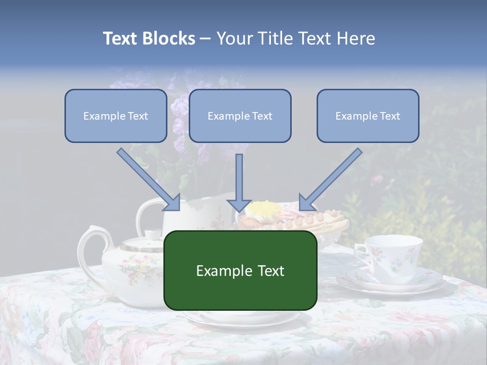 Summer Alfresco Relaxing PowerPoint Template
