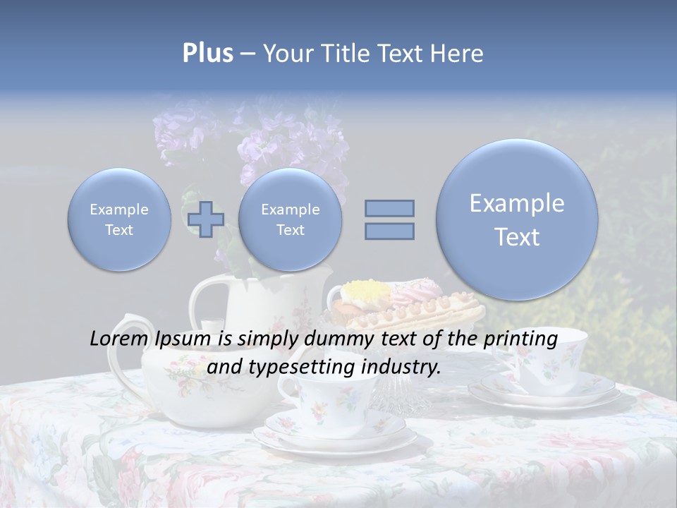 Summer Alfresco Relaxing PowerPoint Template