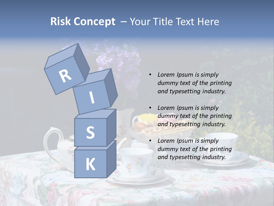 Summer Alfresco Relaxing PowerPoint Template