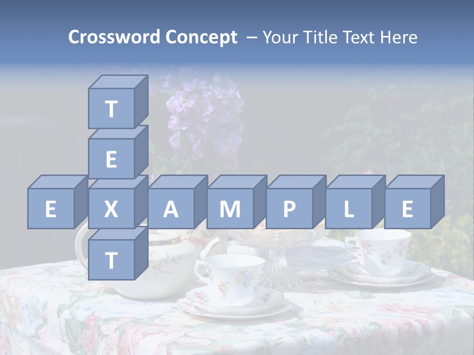 Summer Alfresco Relaxing PowerPoint Template