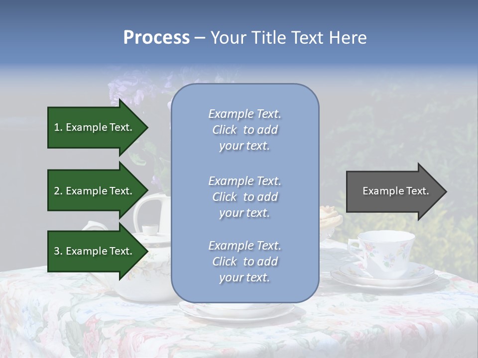 Summer Alfresco Relaxing PowerPoint Template