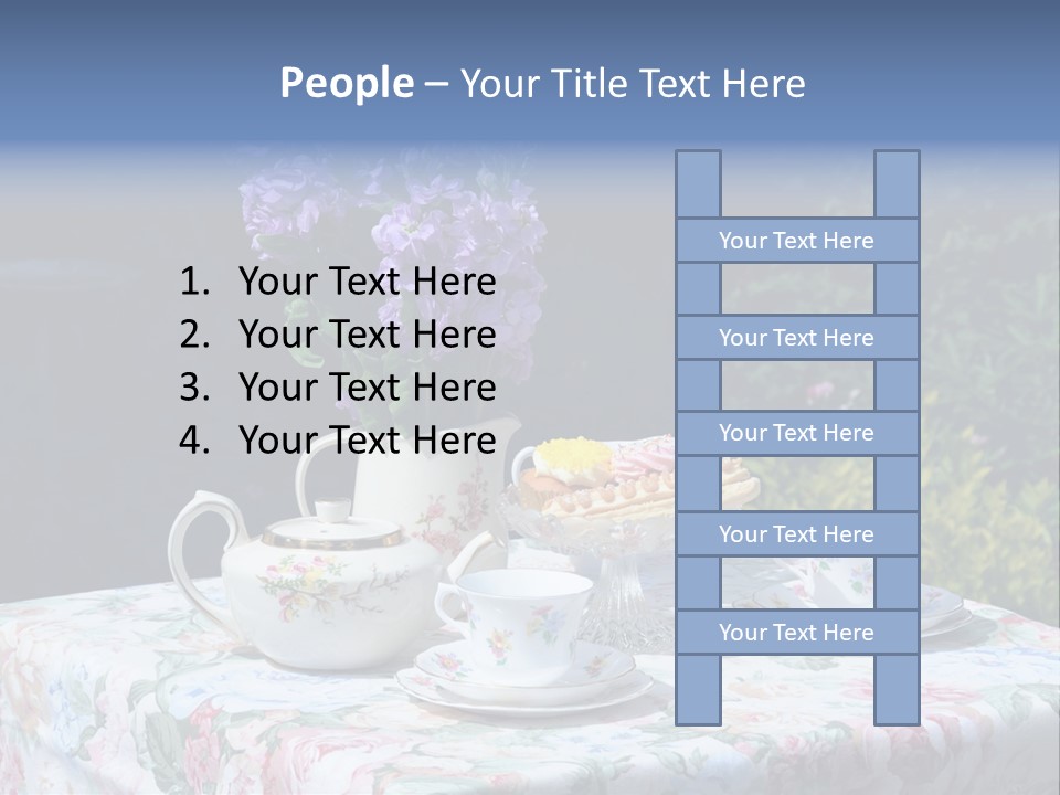 Summer Alfresco Relaxing PowerPoint Template