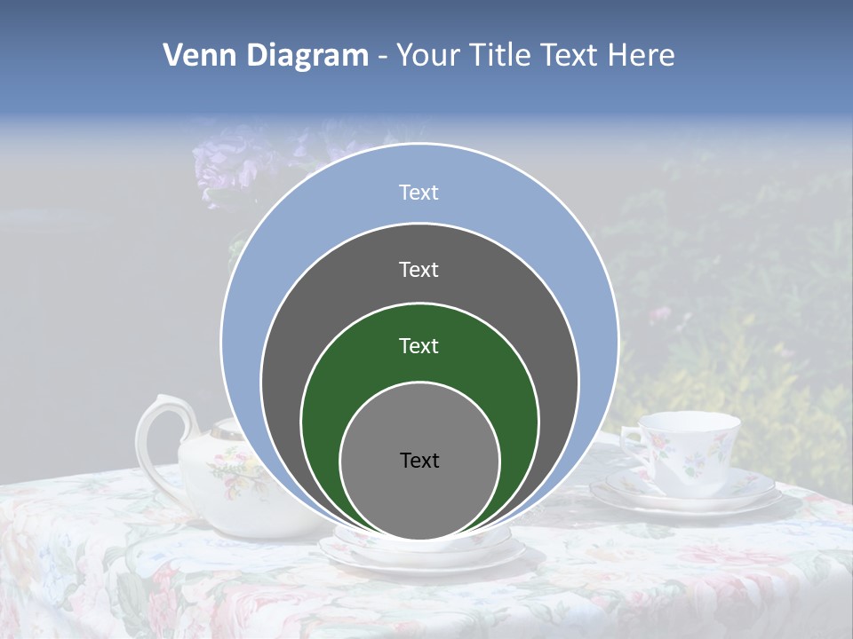 Summer Alfresco Relaxing PowerPoint Template