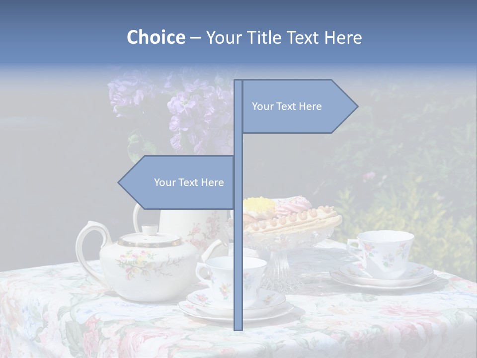 Summer Alfresco Relaxing PowerPoint Template