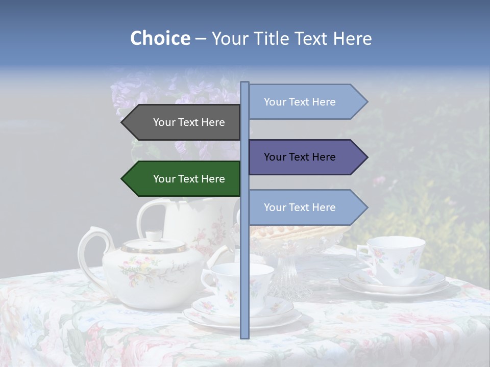 Summer Alfresco Relaxing PowerPoint Template