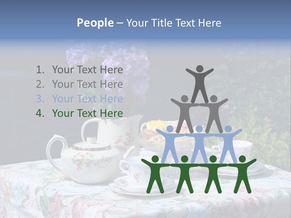 Summer Alfresco Relaxing PowerPoint Template