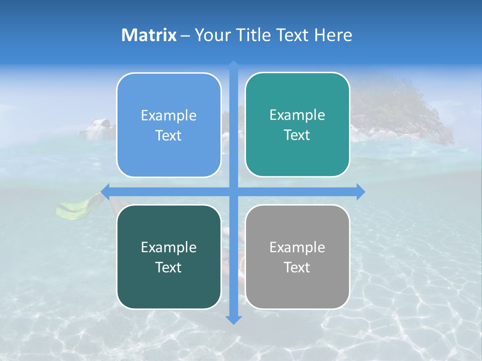 Beauty Vacation Move PowerPoint Template