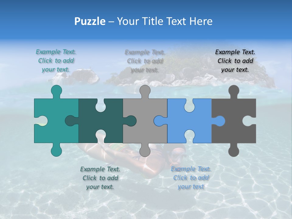 Beauty Vacation Move PowerPoint Template