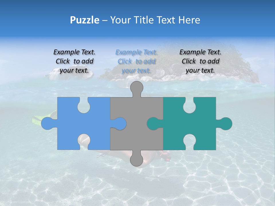 Beauty Vacation Move PowerPoint Template