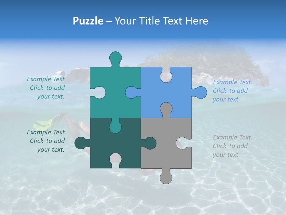 Beauty Vacation Move PowerPoint Template