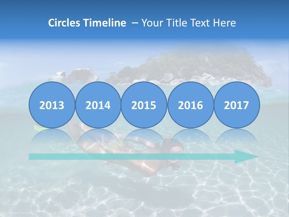 Beauty Vacation Move PowerPoint Template