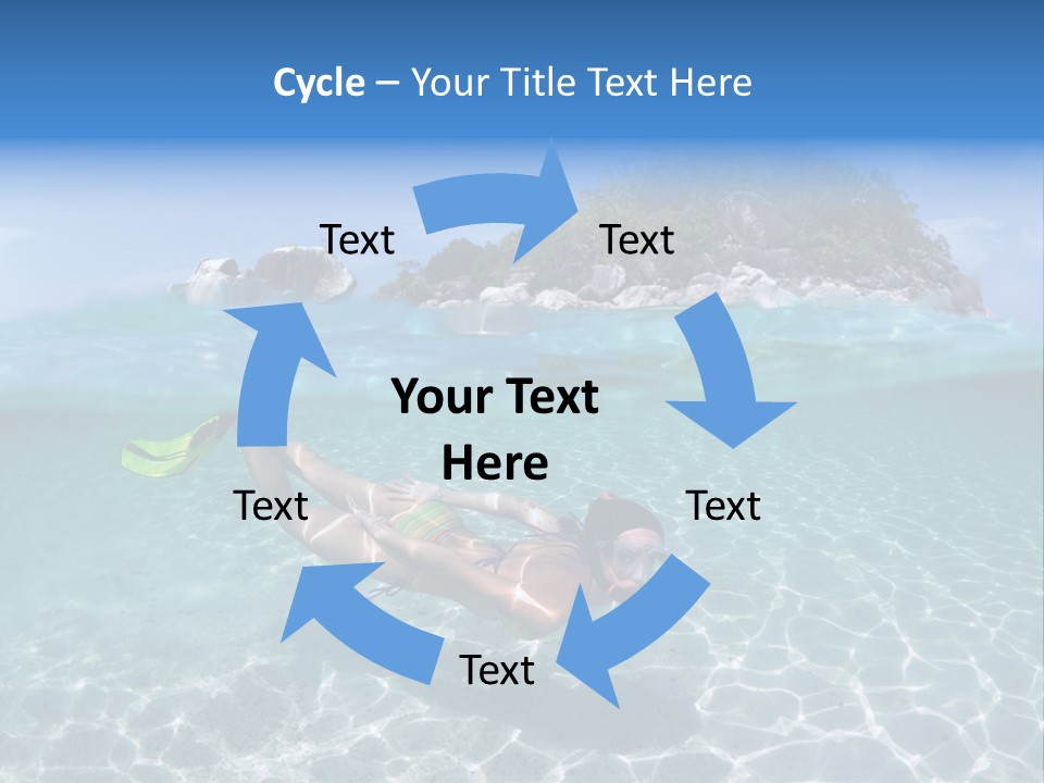 Beauty Vacation Move PowerPoint Template