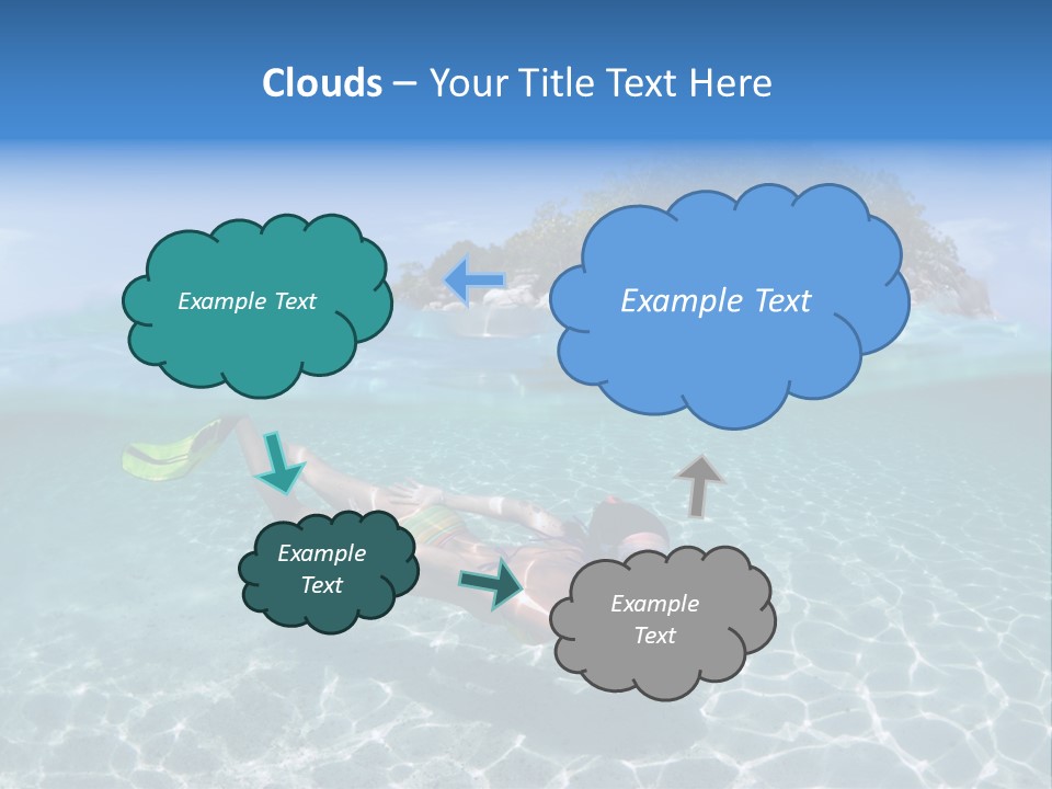 Beauty Vacation Move PowerPoint Template