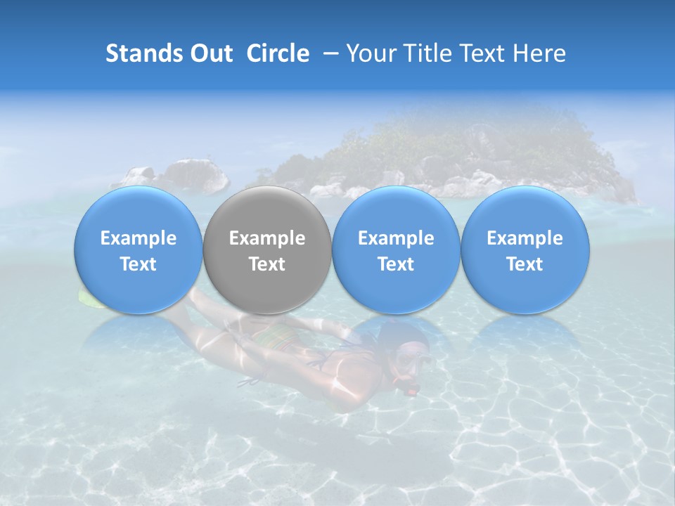 Beauty Vacation Move PowerPoint Template