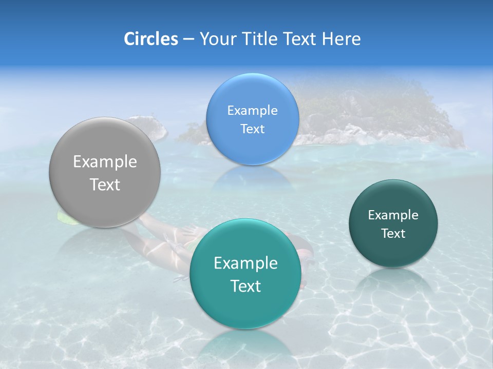 Beauty Vacation Move PowerPoint Template