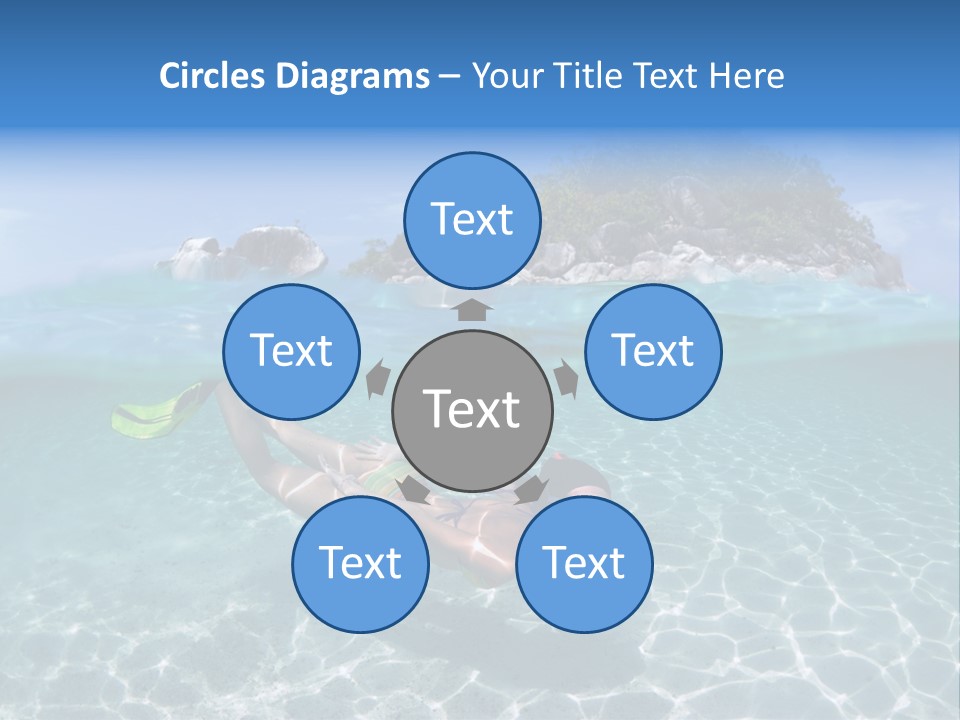 Beauty Vacation Move PowerPoint Template