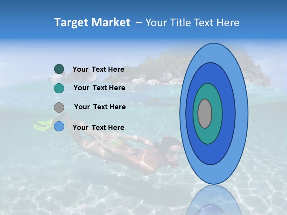 Beauty Vacation Move PowerPoint Template