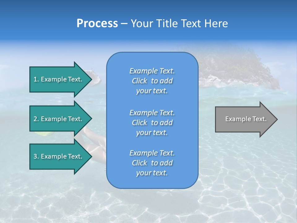 Beauty Vacation Move PowerPoint Template