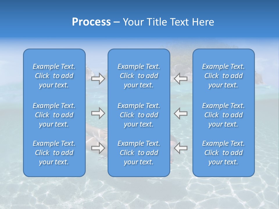 Beauty Vacation Move PowerPoint Template