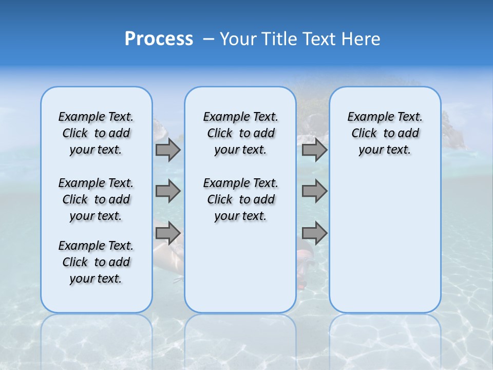 Beauty Vacation Move PowerPoint Template