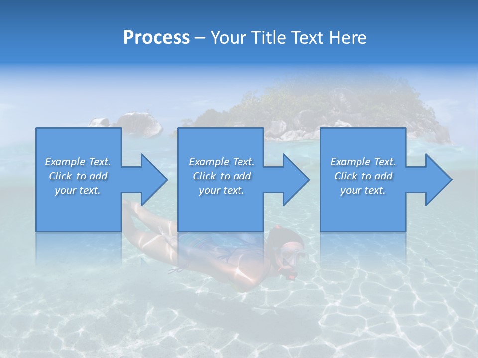 Beauty Vacation Move PowerPoint Template