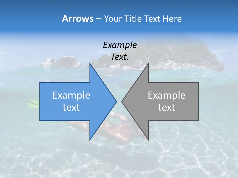 Beauty Vacation Move PowerPoint Template