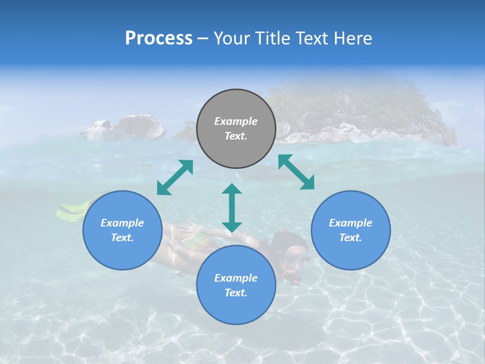 Beauty Vacation Move PowerPoint Template