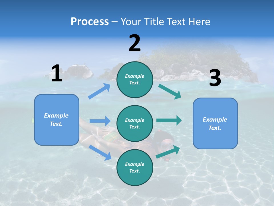 Beauty Vacation Move PowerPoint Template