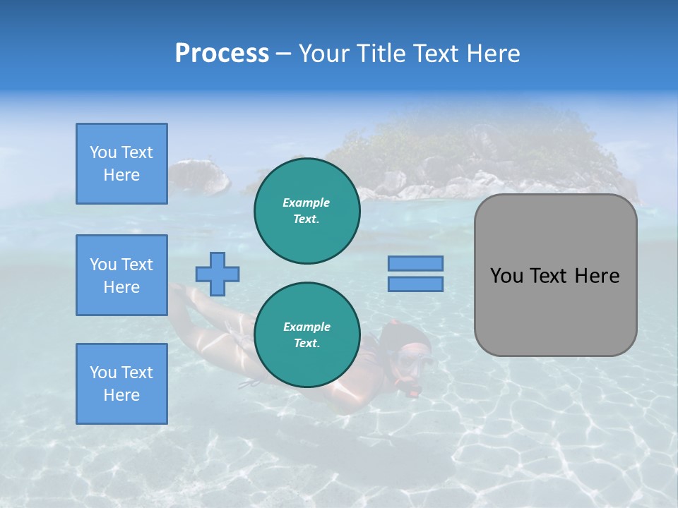 Beauty Vacation Move PowerPoint Template