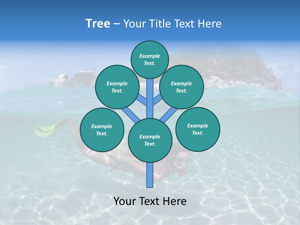 Beauty Vacation Move PowerPoint Template