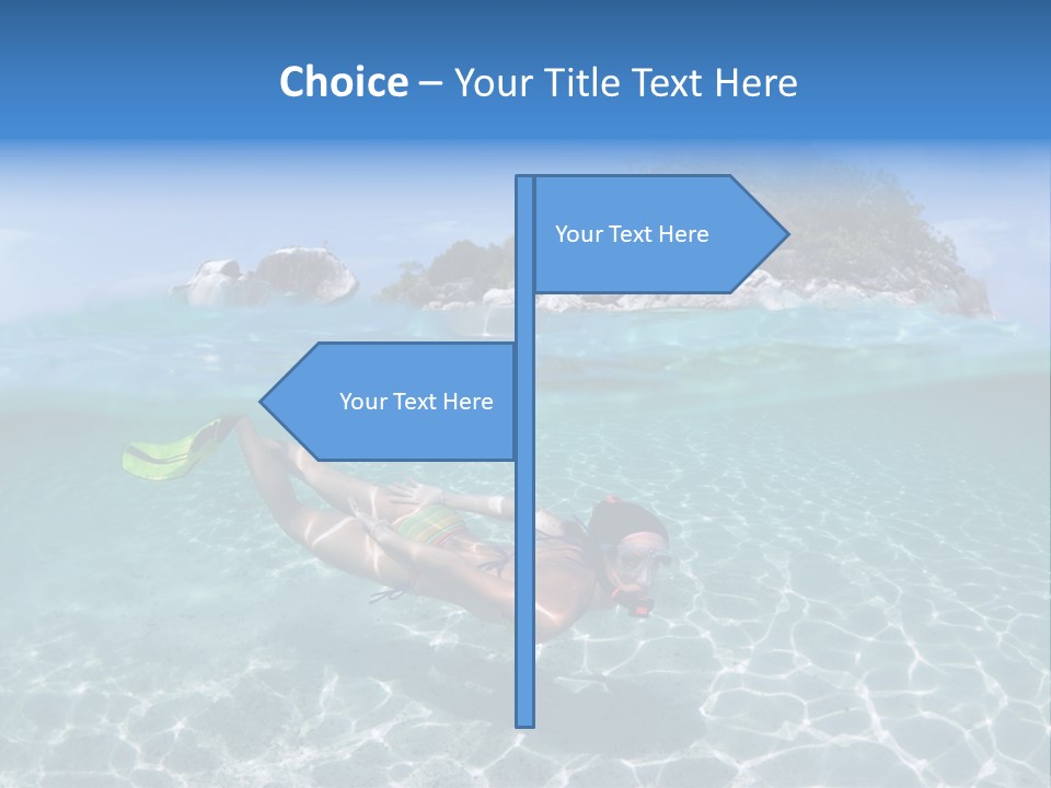 Beauty Vacation Move PowerPoint Template