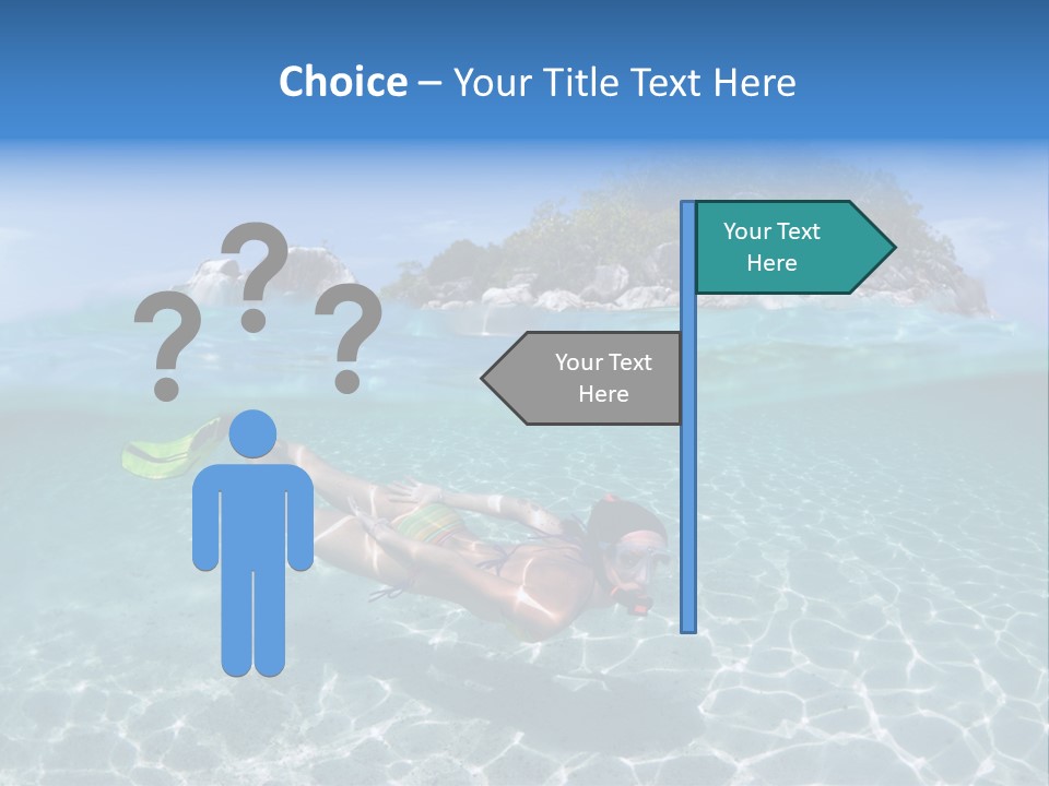 Beauty Vacation Move PowerPoint Template