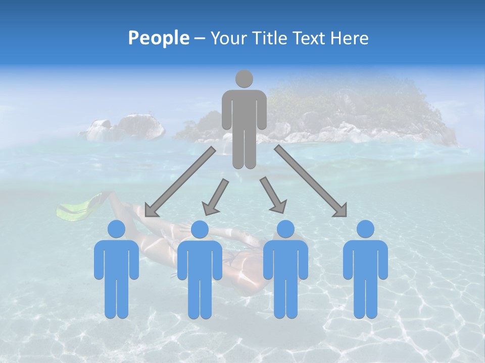 Beauty Vacation Move PowerPoint Template