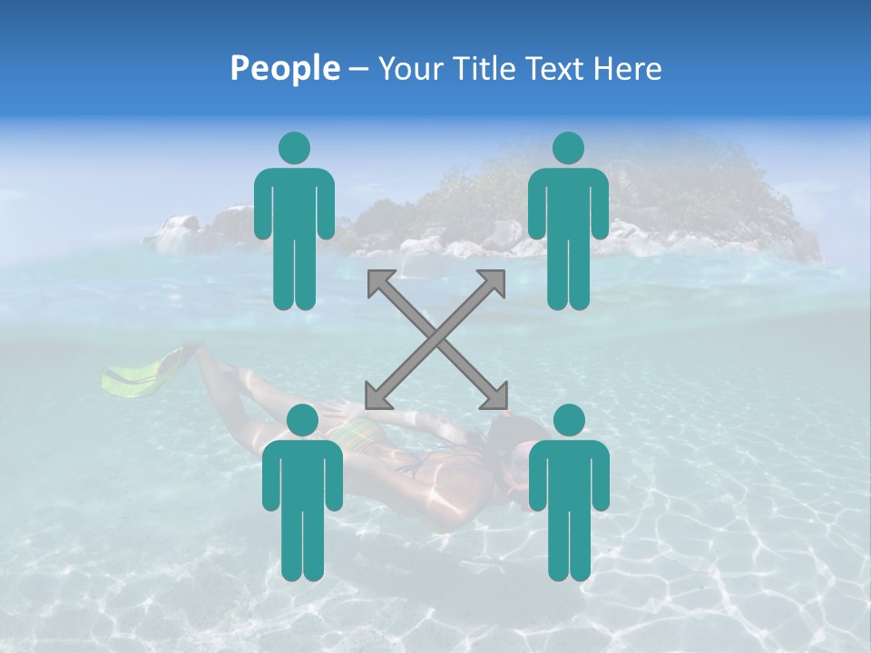 Beauty Vacation Move PowerPoint Template