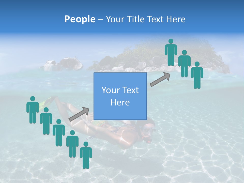 Beauty Vacation Move PowerPoint Template