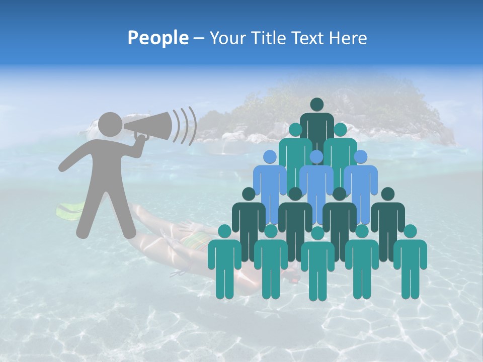 Beauty Vacation Move PowerPoint Template