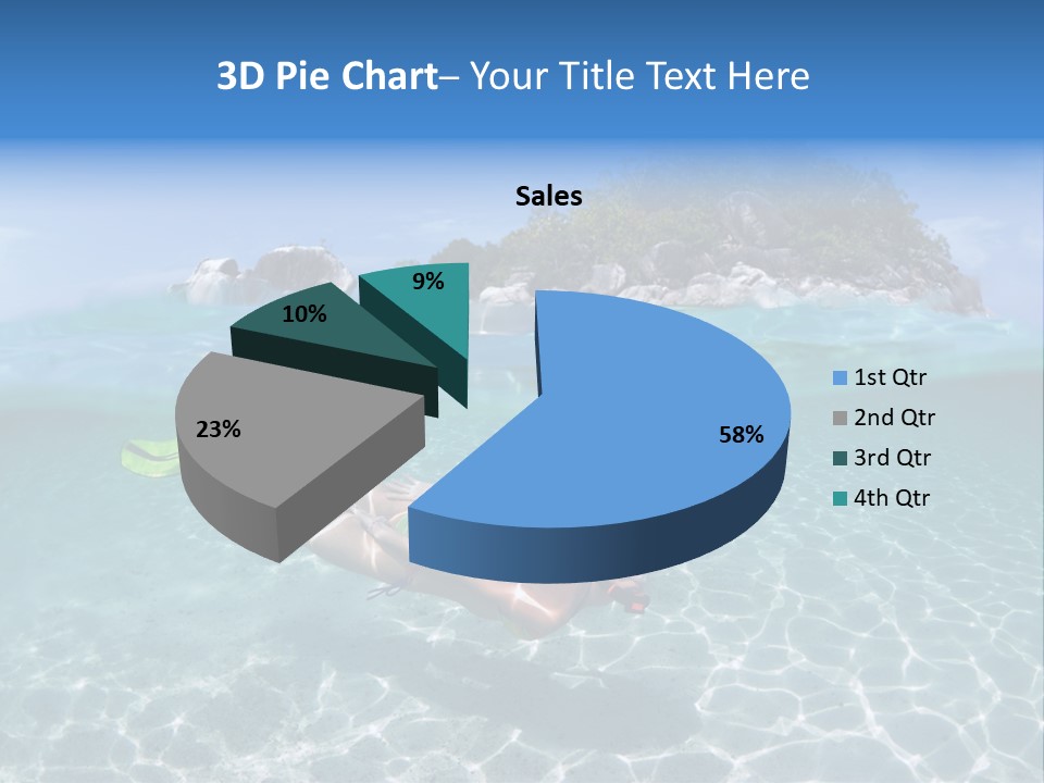 Beauty Vacation Move PowerPoint Template