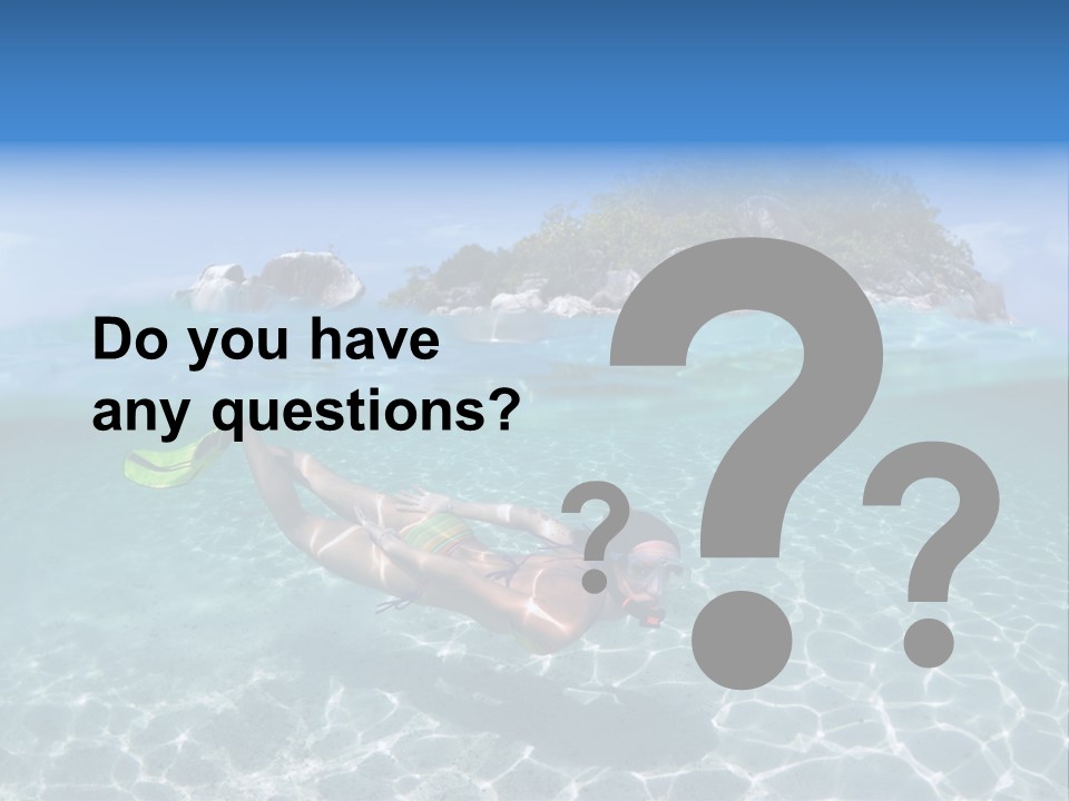 Beauty Vacation Move PowerPoint Template