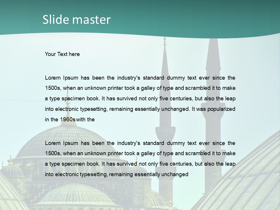 Old Sultan Famous PowerPoint Template